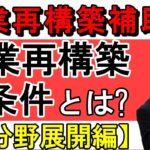 事業再構築補助金　事業再構築の条件とは？【新分野展開編】