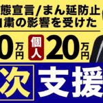 【法人20万円】月次支援金の内容を経済産業省の資料に沿ってわかりやすく解説【個人事業者：10万円】