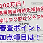 【小規模事業者持続化補助金（低感染リスク型ビジネス枠）】審査ポイント（審査の観点）・加点ポイントについて中小企業診断士が解説！