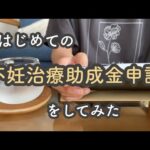 【不妊治療中】はじめての助成金申請をしてみた！