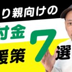 【給付金】ひとり親向けの支援策 7選 ｜ひとり親の生活支援・児童手当は何がある？子育て世帯へ給付金の再支給法案についても解説！