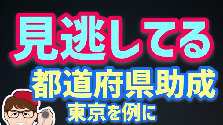 都道府県の中小企業・個人事業主向けの支援策は例年多数あり！見落とさないように要チェック！東京都を例に解説【中小企業診断士YouTuber マキノヤ先生　 牧野谷輝】第801回