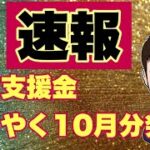 【速報！月次支援金】10月分詳細ようやく発表