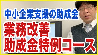 新型コロナの影響で業績が厳しい中小企業を支援する助成金！業務改善助成金特例コースの新設を社会保険労務士が解説