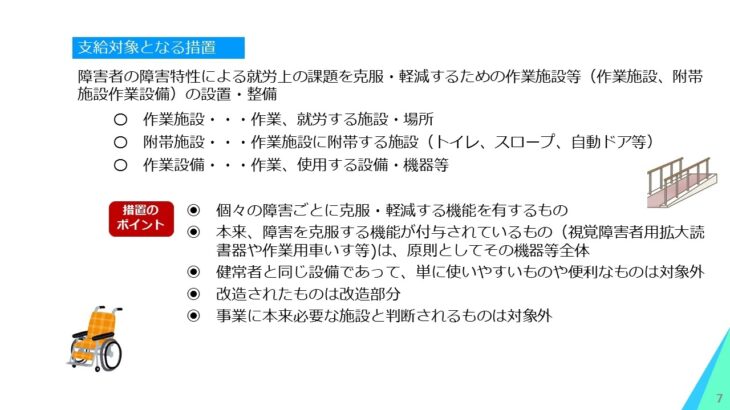 障害者雇用助成金の申請について