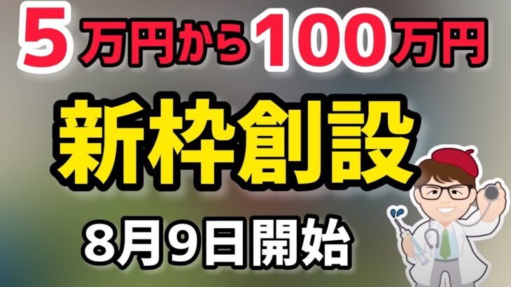 5万円から100万円8月9日から新枠開始！IT導入補助金組み合わせでの申請も可能セキュリティ枠ほかITツール・パソコン・タブレット・レジ・券売機【中小企業診断士 マキノヤ先生】第1149回