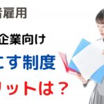 中小企業が障害者雇用で活用できる制度とは？～もにす認定制度について解説～