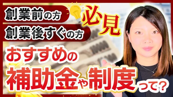 【補助金】創業前の方必見！いつのタイミングでどんな補助金が受けられるのか?