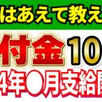 【1月26日最新】2024年に支給決定！10万円給付の全て！支給要件と支給時期、概要について分かりやすく解説【図解】