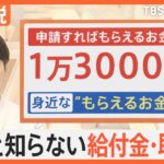 意外な“給付金・補助金”　申請でもらえる場合も【Nスタ解説】｜TBS NEWS DIG