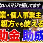 【建設業で使える補助金･助成金】建設業経営者,一人親方が抑えておくべきものを4つに絞って中小企業診断士が解説/販路開拓、人材確保を進めたい方は必ず確認してください