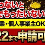 【まだ間に合う】この制度を使わない企業・個人事業主は格差が付きます…！4/22までに必ず申請してください！【省エネ補助金】