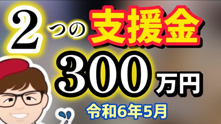 ２つの事業者向け支援金・5月公式情報更新一覧・起業支援金200万円・移住100万円・令和６年度２０２４年度地方創生起業支援事業【中小企業診断士YouTuber マキノヤ先生】第1793回