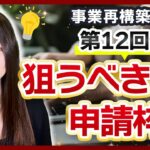 【事業再構築補助金】第12回公募のおすすめ枠はこちらです【最新版】