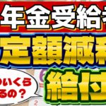 【はじまります!! 年金の定額減税と給付金】手元に残る金額はいくら？/ 控除される金額と支給要件/ 調整給付金/ 対象者の年金収入要件/ 厚労省の支援策/ 詐欺に注意!! ≪2024年6月時点≫