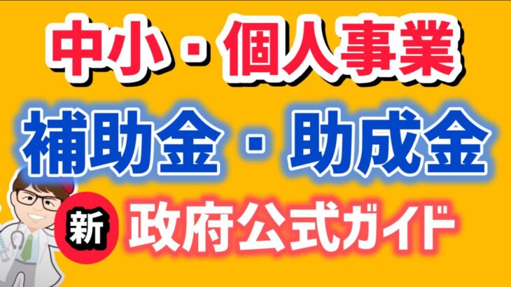 補助金・助成金公式ガイドブック発刊・6月20日中小企業庁が2024年版公式ガイド公開・中小企業施策利用ガイドブック・中小企業・個人事業主が今年使える補助金・助成金【マキノヤ先生】第1833回