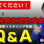 【令和６年度版/Q＆A】人材育成に使える助成金｜人材開発支援助成金（事業展開等リスキリング支援コース）