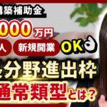 【事業再構築補助金】新設法人や新規開業でも申請可能【成長分野進出枠(通常類型)】とは？