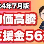 【2024年7月】過去最多！物価高騰支援金・給付金・補助金56選ご紹介