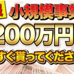 【速報】まさかの個人事業主でも200万円貰えます！この動画を見たら今すぐ準備してください！