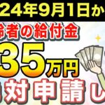 【2024年最新】老後資金が＋35万円！申請すると老後資金を確実に増やせる秘密の給付金・助成金制度5選！