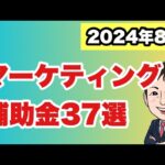 【2024年8月】販路開拓・販路拡大・売上アップマーケティング補助金37選