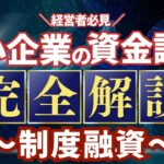 経営者必見！！中小企業の資金調達を支援する制度を徹底解説！