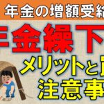 【老後の戦略】年金繰り下げ受給！賢く年金を増額！メリットと注意事項