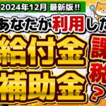 【給付金/補助金～課税のもの、非課税のもの】重点支援給付金、調整給付金は課税？非課税？/ 年金給付金、持続化補助金等の取扱いは?/ 詐欺被害の体験談 ～是非ご覧ください ≪24年12月時点≫