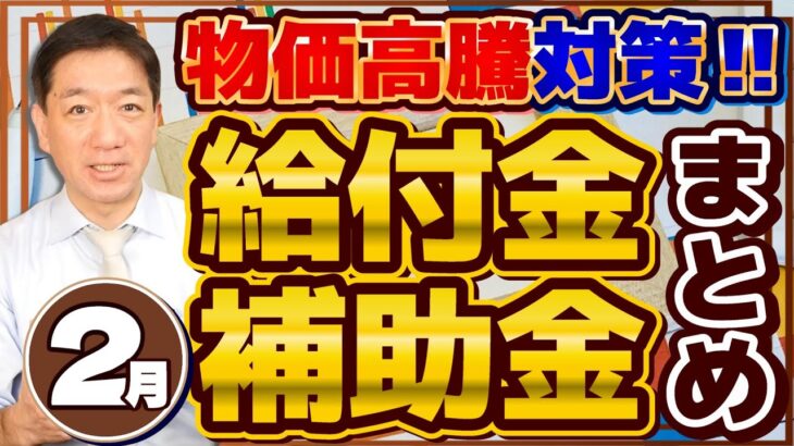 【3万円では追いつかない!! ～ 2月度 物価高騰 給付金・補助金まとめ】LPガス補助/ 自治体独自の給付金/ 電気・ガス料金の補助/ くらし応援ギフト等/ 詐欺注意〈25年2月時点〉