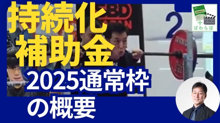 持続化補助金2025（17次通常枠）